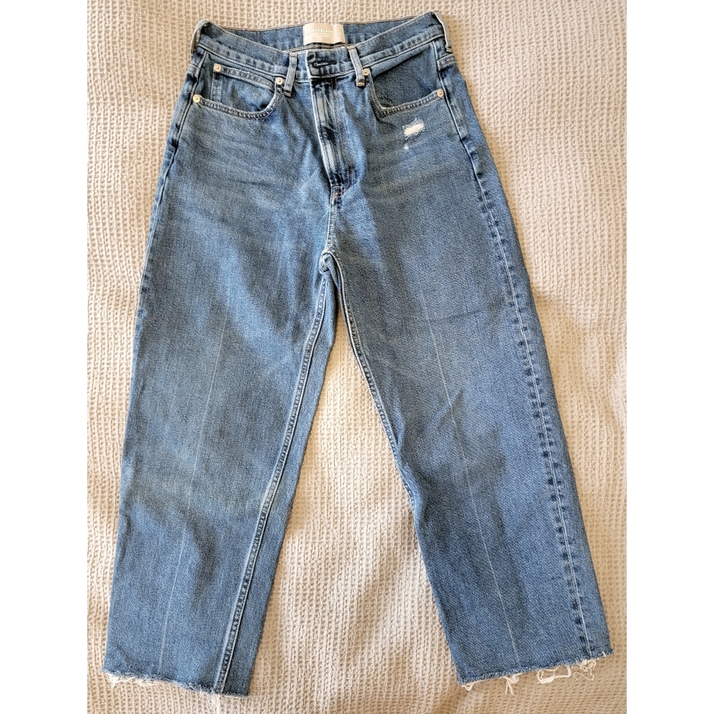 Everlane Way High Jean Distressed